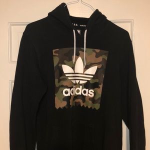Camo/Black Adidas Hoodie